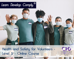 Health and Safety for Volunteers - Level 1 - Online Course - ComplyPlus LMS™ - The Mandatory Training Group UK -