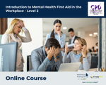 Introduction to Mental Health First Aid in the Workplace - Level 2 - e-learning Course - ComplyPlus™ LMS - The Mandatory Training Group UK -