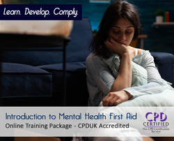 Introduction to Mental Health First Aid - Level 2 - Online Training Package - The Mandatory Training Group UK -