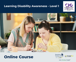 Learning Disability Awareness - Level 1 - e-learning Course - ComplyPlus™ LMS - The Mandatory Training Group UK -