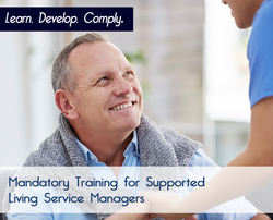 Mandatory Training for Supported Living Service Managers - Online Package - ComplyPlus LMS™ - The Mandatory Training Group UK -