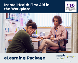 Mental Health First Aid in the Workplace - e-learning Package - ComplyPlus™ LMS - The Mandatory Training Group UK -