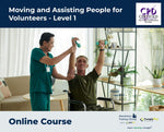 Moving and Assisting People for Volunteers - Level 1 - e-learning Course - ComplyPlus™ LMS - The Mandatory Training Group UK -