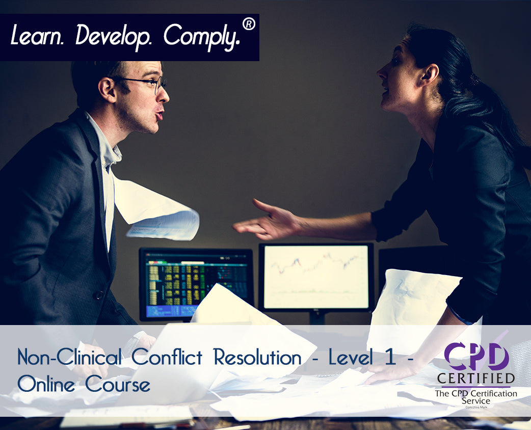 Non-Clinical Conflict Resolution - Level 1 (CPDUK Accredited)