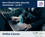 Non-Clinical Data Security Awareness - Level 1 - e-learning Course - ComplyPlus™ LMS - The Mandatory Training Group UK -
