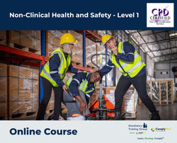 Non-Clinical Health and Safety - Level 1 - e-learning Course - ComplyPlus™ LMS - The Mandatory Training Group UK -