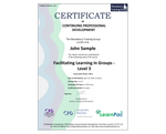 Online Facilitating Learning in Groups - Level 3 - ComplyPlus™ LMS - The Mandatory Training Group UK -