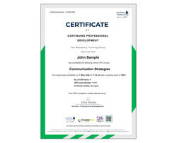 Online Communication Strategies Course - ComplyPlus™ LMS - The Mandatory Training Group UK -