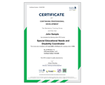 Online Special Educational Needs and Disability Coordinator Package - ComplyPlus™ LMS - The Mandatory Training Group UK -