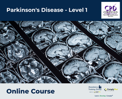 Parkinson's Disease - Level 1 - E-Learning Course - ComplyPlus™ LMS - The Mandatory Training Group UK -