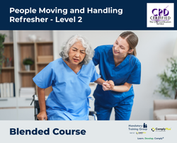 People Moving and Handling Refresher - Level 2 - Blended Course - ComplyPlus™ LMS - The Mandatory Training Group UK -