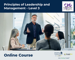 Principles of Leadership and Management - Level 3 - e-learning Course - ComplyPlus™ LMS - The Mandatory Training Group UK -