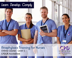 Anaphylaxis Training for Nurses - Online Training Course - The Mandatory Training Group UK - 