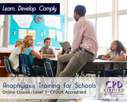 Anaphylaxis Training for Schools - Online Training Course - The Mandatory Training Group UK -