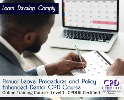 Annual Leave Procedures and Policy - Online Training Course - The Mandatory Training Group UK -