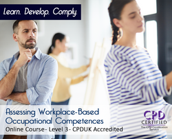 Assessing Workplace-Based Occupational Competences - Level 3 - Online Training Course - The Mandatory Training Group UK -