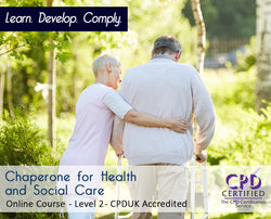Chaperone for Health and Social Care - Online Training Course - The Mandatory Training Group UK -