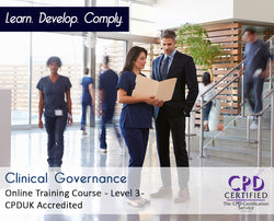 Clinical Governance - Online Training Course - The Mandatory Training Group UK -