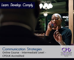 Communication Strategies - Online Training Course - The Mandatory Training Group UK -