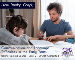 Communication and Language Difficulties in the Early Years - Online Training Package - The Mandatory Training Group UK -