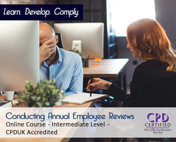 Conducting Annual Employee Reviews - Online Training Course - The Mandatory Training Group UK -