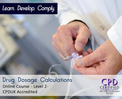 Drug Dosage Calculations - Online Training Course - The Mandatory Training Group UK -