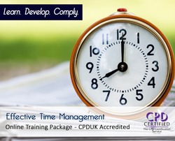 Effective Time Management  - Online Training Package - The Mandatory Training Group UK -