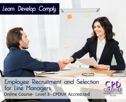 Employee Recruitment and Selection for Line Managers - Online Course - The Mandatory Training Group UK -