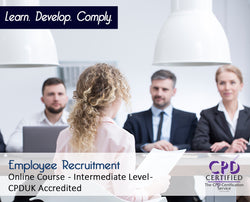 Employee Recruitment - Online Training Course - The Mandatory Training Group UK -