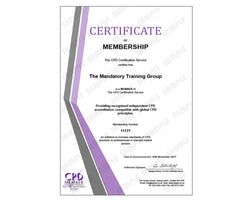 Hearing Impairment Awareness in Health and Social Care Settings - Certificate Membership - The Mandatory Training Group UK - 