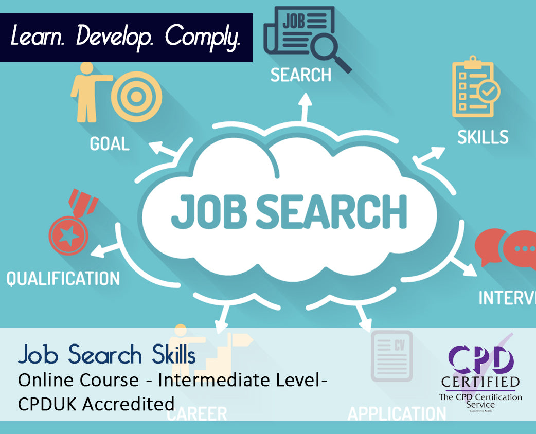 Job Search Skills – Online Training Course – CPDUK Accredited