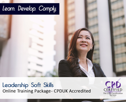 Leadership Soft Skills  - Online Training Package - The Mandatory Training Group UK -
