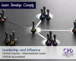 Leadership and Influence - Online Training Course - The Mandatory Training Group UK -