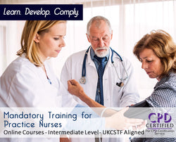 Alt Text: Mandatory Training for Practice Nurses - Online Training Courses - The Mandatory Training Group UK -