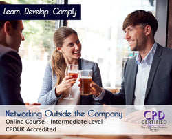 Networking Outside the Company - Online Training Course - The Mandatory Training Group UK -
