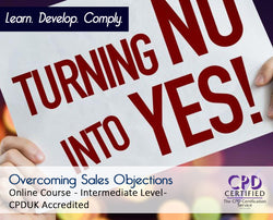 Overcoming Sales Objections - Online Training Course - The Mandatory Training Group UK -