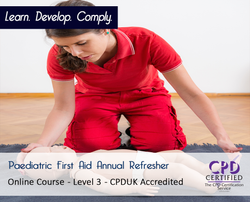 Paediatric First Aid Annual Refresher - Online Training Course - The Mandatory Training Group UK  -
