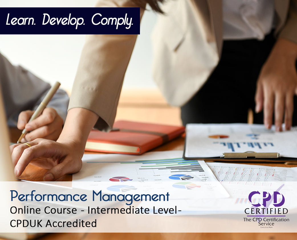 Performance Management – Online Training Course – CPDUK Accredited