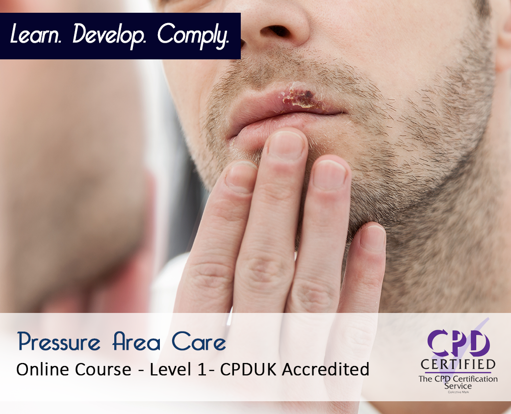 Pressure Area Care - Level 1 - E-Learning Course - CPDUK Certified