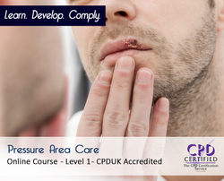 Pressure Area Care - Online Training Course  - The Mandatory Training Group UK -