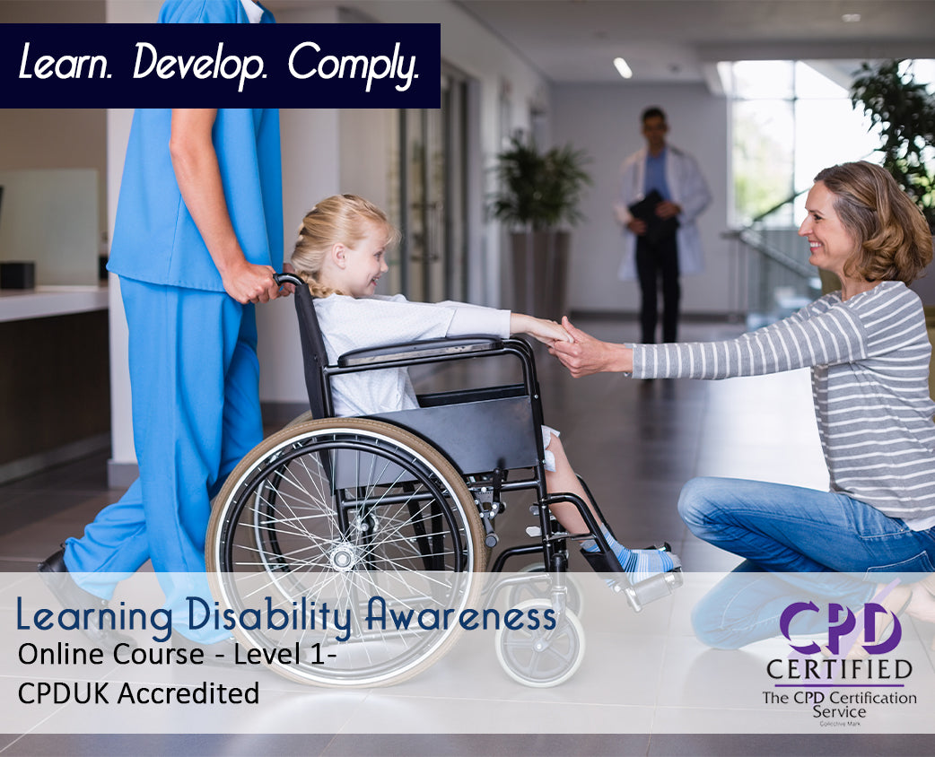 Learning Disability Awareness - Online Course - CPDUK Accredited