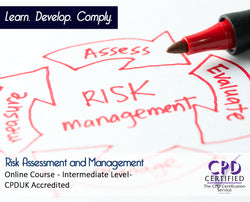 Risk Assessment and Management - Online Training Course - The Mandatory Training Group UK - 