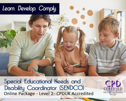 Special Educational Needs and Disability Coordinator (SENDCO) - Level 2 - E-Learning Course - The Mandatory Training Group UK -
